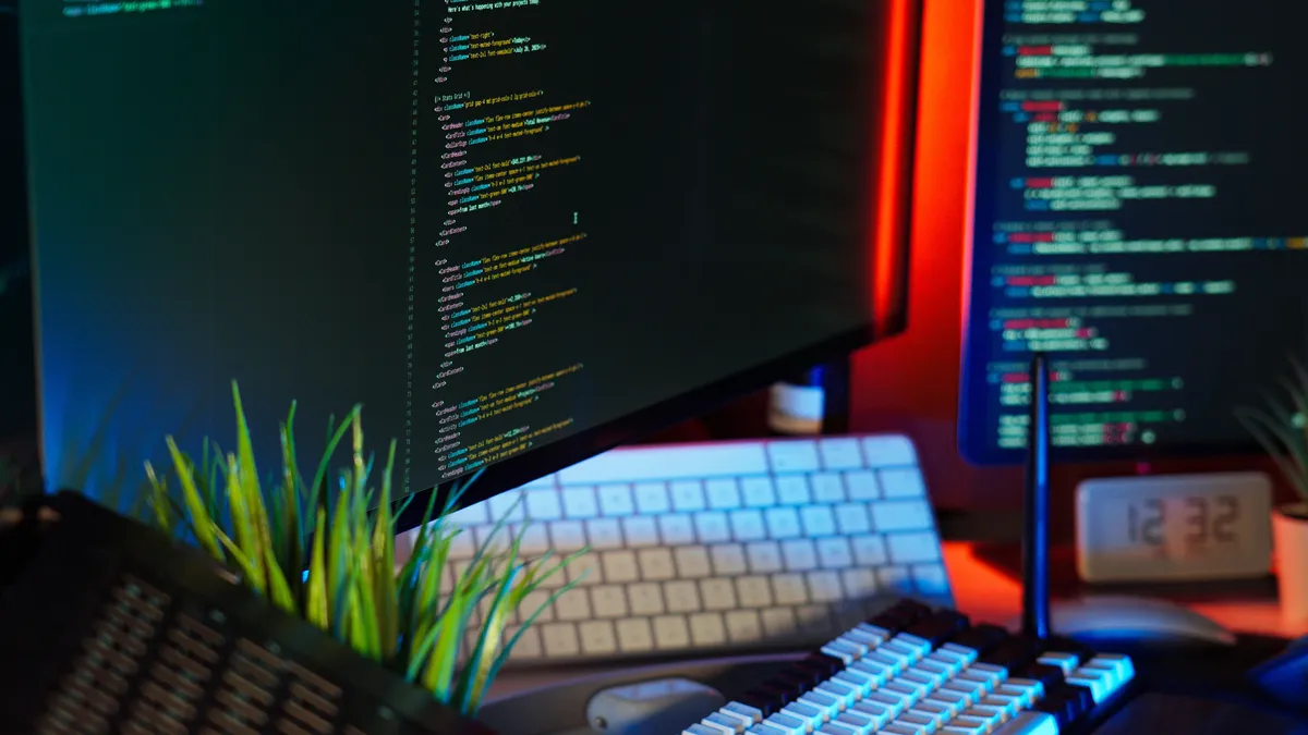 Pantallas de programación e integración de sistemas de inteligencia artificial